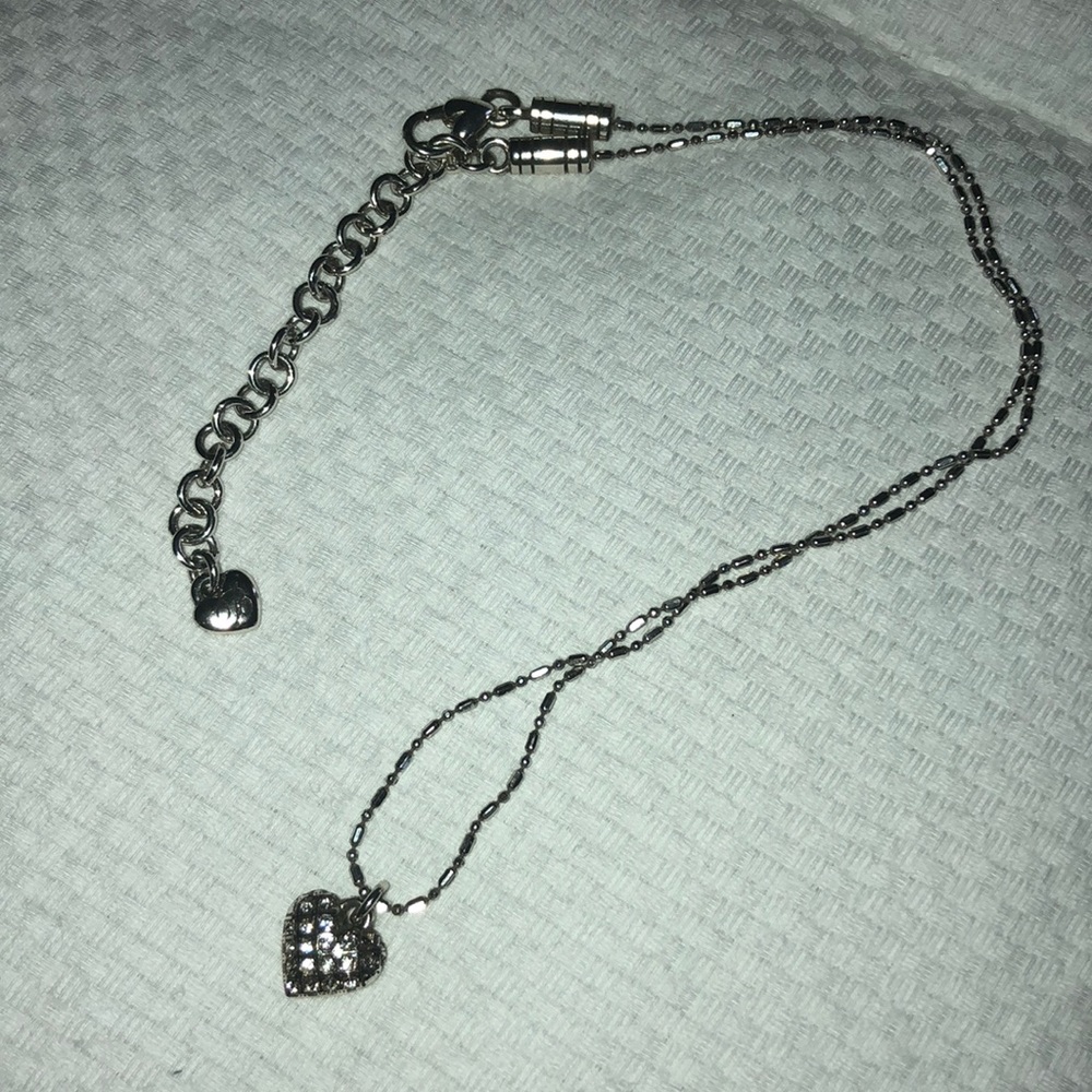 Heart Brighton silver necklace